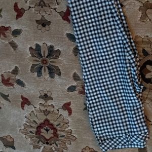 Black & White Checked Pants